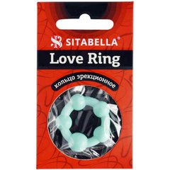  Цветное эрекционное кольцо с 5 бусинами Love Ring 
