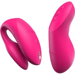  Розовый вибратор для пар We-Vibe Chorus Pro 