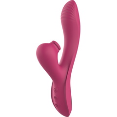  Розовый вибратор-кролик Dual G-Spot Vibe 22,5 см 