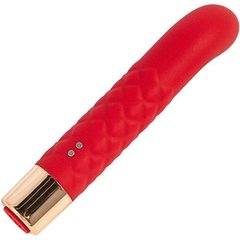  Красный вибратор для G-точки 14,5 см 