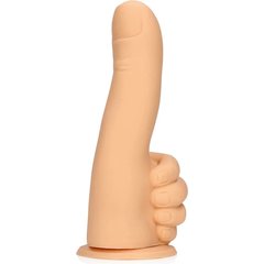  Телесный фаллоимитатор в форме пальца Thumbs Up 17,2 см 