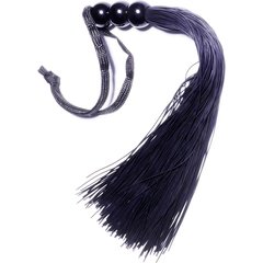  Черная силиконовая плетка 25,4 см 