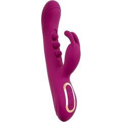  Лиловый вибратор-кролик 2 Function Vibrator Squirting 22,5 см 