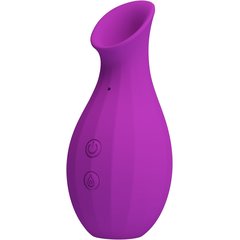  Лиловый клиторальный вакуумный стимулятор Magic Bottle 
