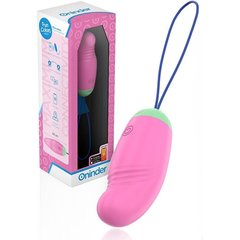  Розовое виброяйцо с петелькой и управлением через приложение 