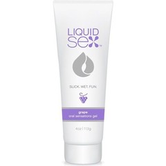  Гель для орального секса с ароматом винограда Liquid Sex Oral Sex Gel Grape 113 гр. 