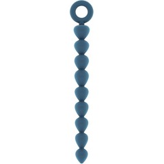  Синяя анальная цепочка Bead Chain 24,9 см 