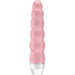 Розовый фигурный вибратор Lauryn 15 см 