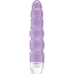  Фиолетовый фигурный вибратор Lauryn 15 см 