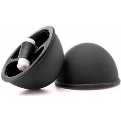  Чёрные вакуумные присоски с вибрацией Vibrating Suction Cup 