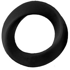  Чёрное эрекционное кольцо Infinity Large Cockring 