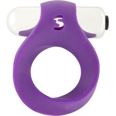  Фиолетовое эрекционное кольцо Vibrating Endless Cocking 