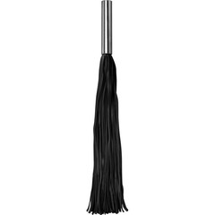  Чёрная плётка Leather Whip Metal Long 49,5 см 