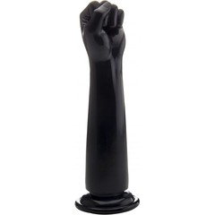  Чёрная рука с кулаком для фистинга Realistic Fist 12,8 Inch 32,5 см 