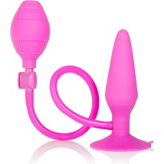  Розовый анальный расширитель на присоске Booty Pumper Medium 11,5 см 