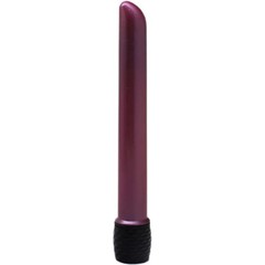  Фиолетовый тонкий вибратор Boy Friend 14,5 см 