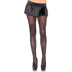  Колготки с черепами LAUGHING SKULL PANTYHOSE 