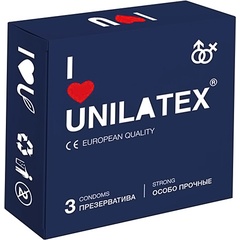  Ультрапрочные презервативы Unilatex Extra Strong 1 блок (12 упаковок по 3 презерватива в каждой) 