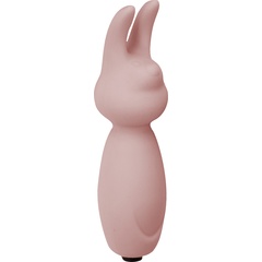  Розовый мини-вибратор с ушками Emotions Funny Bunny Light pink 