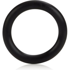  Чёрное эрекционное кольцо Black Rubber Ring 