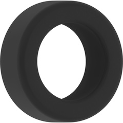  Чёрное эрекционное кольцо Cockring No.39 