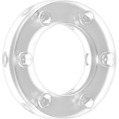  Прозрачное эрекционное кольцо No.41 Cockring 