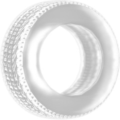  Прозрачное эрекционное кольцо No.44 Cockring 