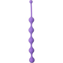  Фиолетовая анальная цепочка SEE YOU FIVE BEADS ANAL 28,1 см 