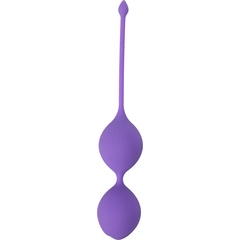  Фиолетовые вагинальные шарики SEE YOU IN BLOOM DUO BALLS 36MM 