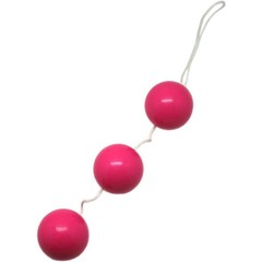  Розовые тройные вагинальные шарики 