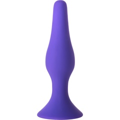  Фиолетовая анальная втулка Toyfa A-toys 12,5 см 