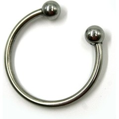  Стимулирующее металлическое кольцо для головки полового члена 