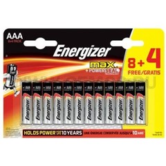  Батарейки Energizer Max E92/AAA 1.5V 8 4 шт 
