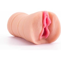  Телесный мастурбатор-вагина с вибрацией X-Basic Pocket Pussy 