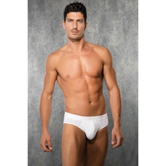  Трусики-слипы с полупрозрачной тканью на боках 