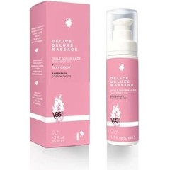  Массажное масло для тела DELICE DELUXE MASSAGE COTTON CANDY 50 мл 