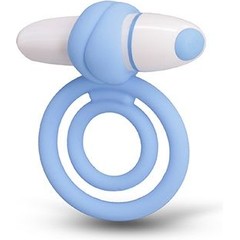  Голубое эрекционное кольцо Lollipop 