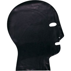  Латексный шлем-маска с прорезями для глаз и дыхания 