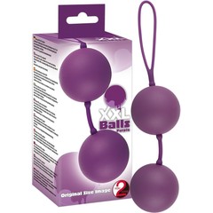  Фиолетовые вагинальные шарики XXL Balls 