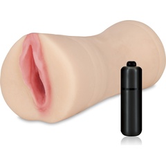  Мастурбатор-вагина с вибропулей VIBRATING PUSSY 