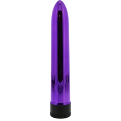  Фиолетовый классический вибратор KRYPTON STIX 7 MASSAGER 17,8 см 