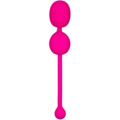  Розовые вагинальные шарики с вибрацией Rechargeable Dual Kegel 