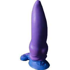  Фиолетовый фаллоимитатор Зорг small 21 см 