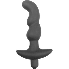  Чёрный анальный вибратор Sexual Health and Pleasure 11,8 см 