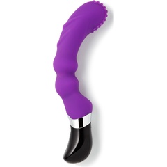  Фиолетовый вибромассажер G для стимуляции G-точки 21,5 см 