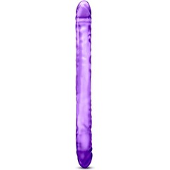  Фиолетовый двусторонний фаллоимитатор 18 inch Double Dildo 45 см 