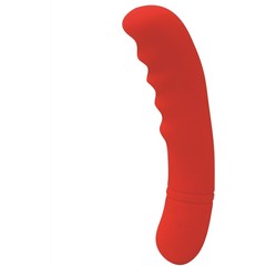  Красный вибратор Rhea для стимуляции G-точки 18 см 