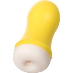  Мастурбатор-анус A-Toys в желтой колбе 