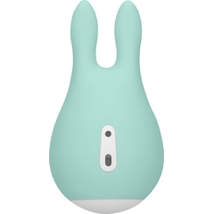  Зеленый клиторальный стимулятор Sugar Bunny 9,5 см 