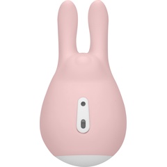  Розовый клиторальный стимулятор Love Bunny 9,4 см 